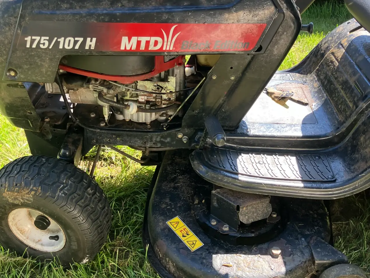 Billede 3 - Plænetraktor
