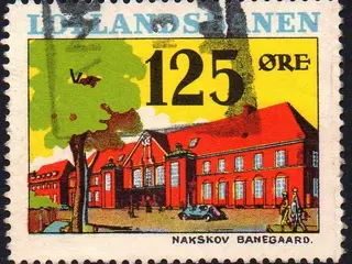 Lollandsbanen - Godsfrimærke - 125 Øre - Stemplet