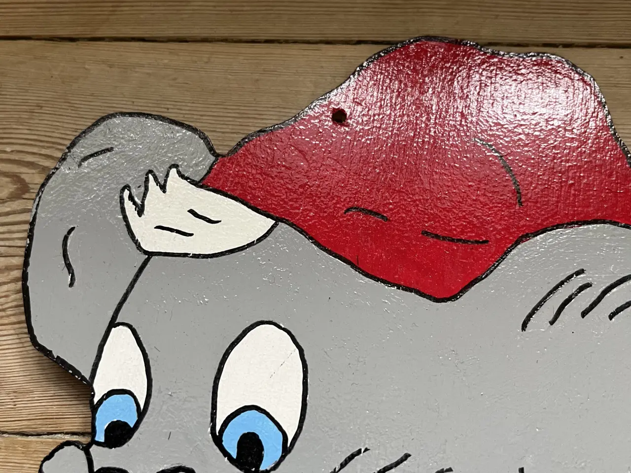 Billede 2 - Nisse mus skilt til ophæng