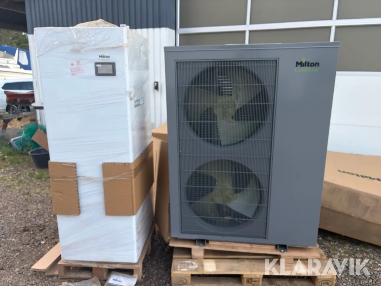 Billede 4 - Varmepumpe Milton Luft/vand 15 kw udvendig og indvendig del