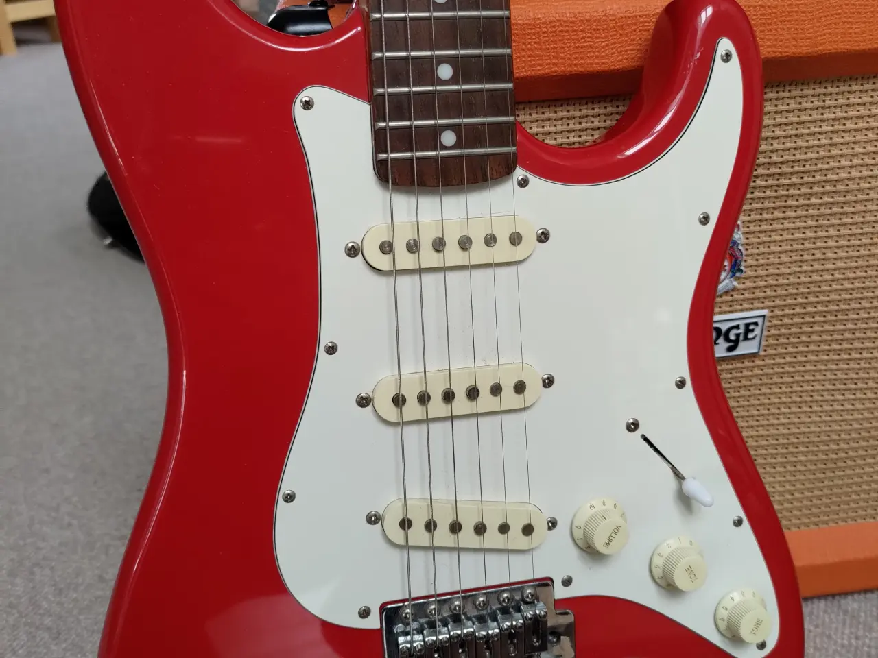 Billede 5 - Silvertone strat-guitar