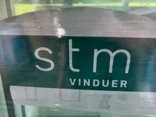 4 stk. nye STM/Nordan Vinduer
