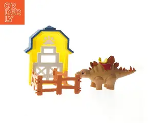 Dino Ranch stegosaurus dinosaur med hegn - købt hos BR