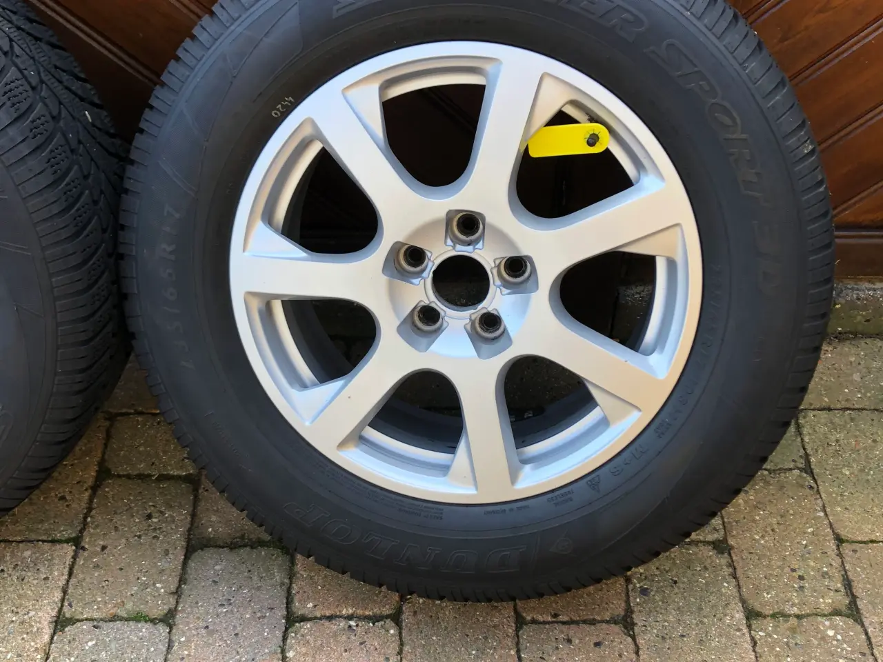Billede 2 - Originale Audi fælge med vinterdæk 