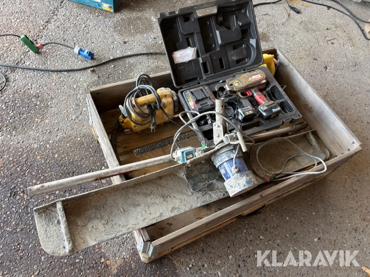 Billede 2 - Lot - Planafretter, armeringsbinder og stavvibratorer