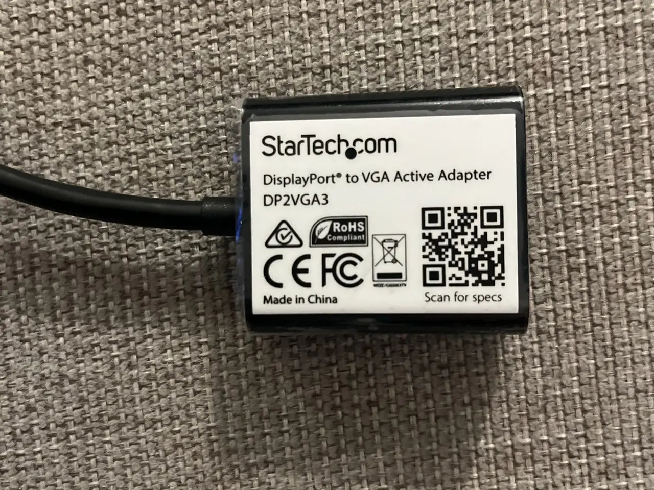Billede 5 - StarTech DP2VGA3 adapter DisplayPort til VGA