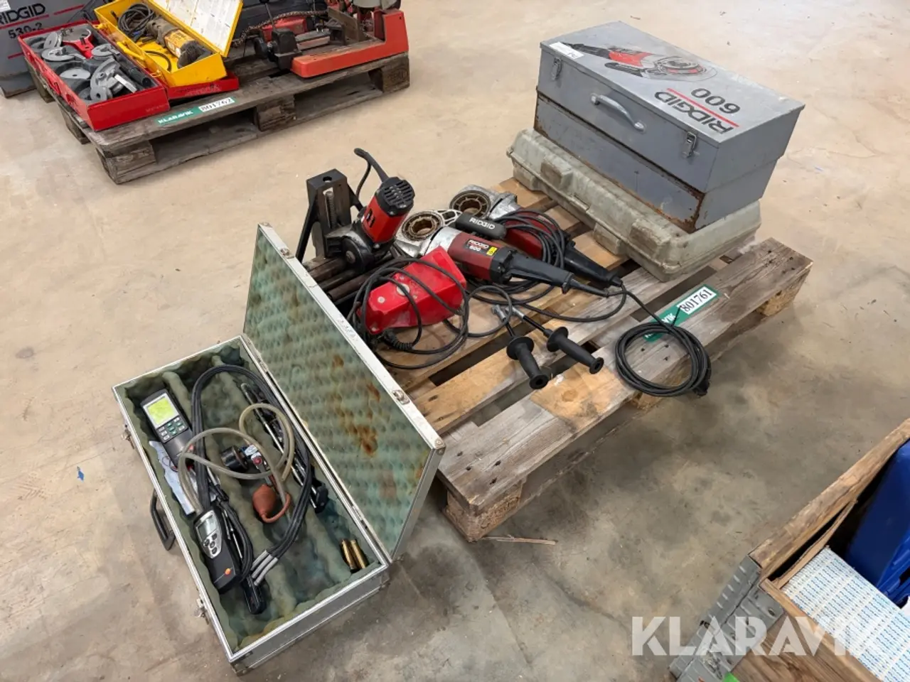 Billede 1 - Håndværktøj Ridgid 600 & måleudstyr