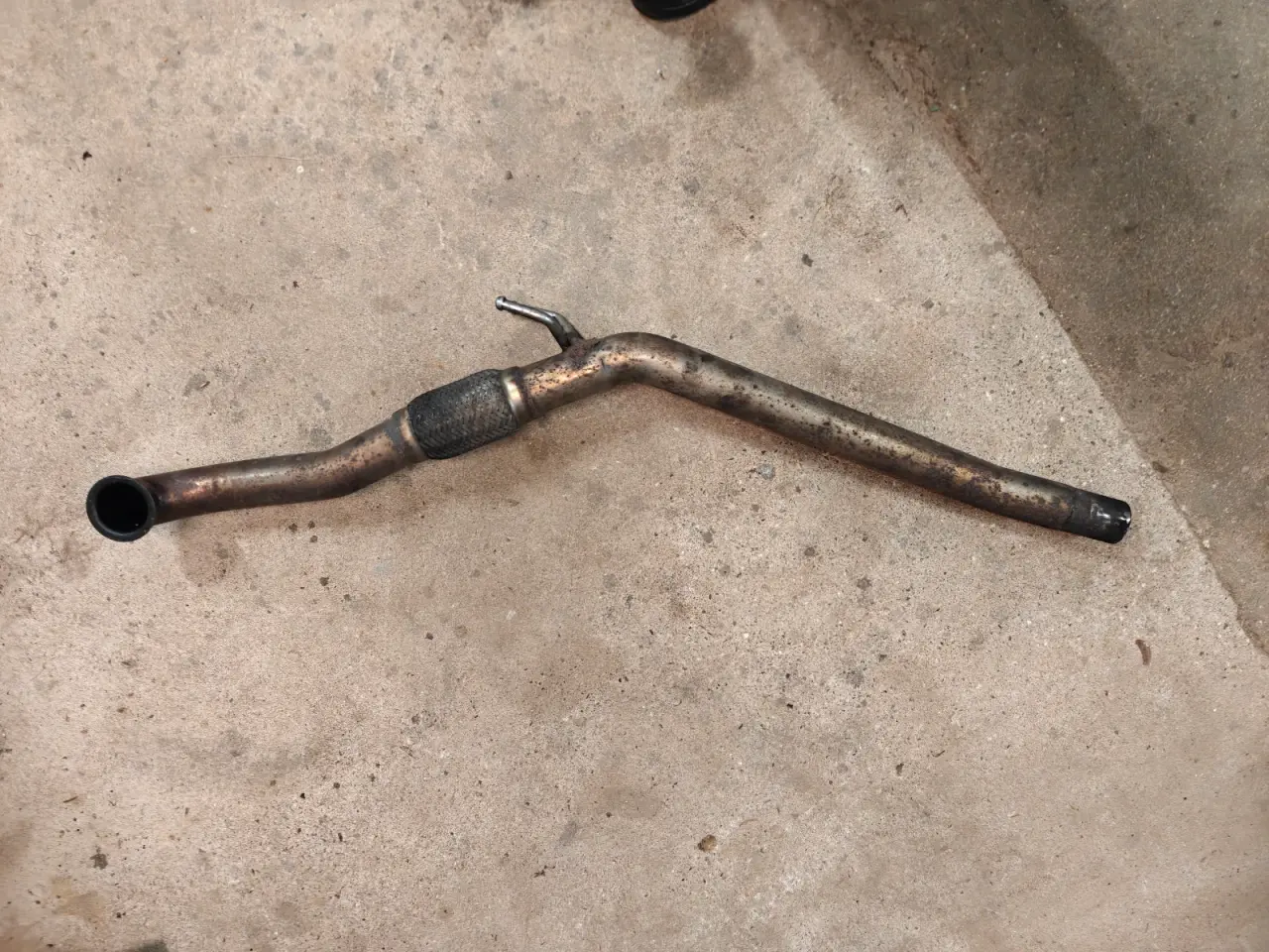 Billede 3 - Downpipe / forrør til 2.0 tdi (bkd)