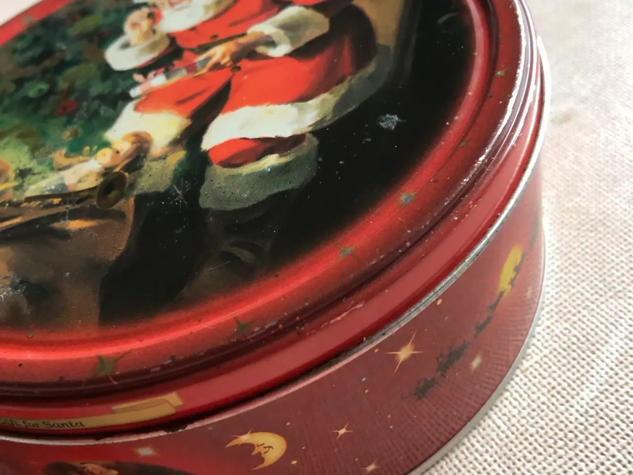 Billede 2 - Dåse med julemotiv