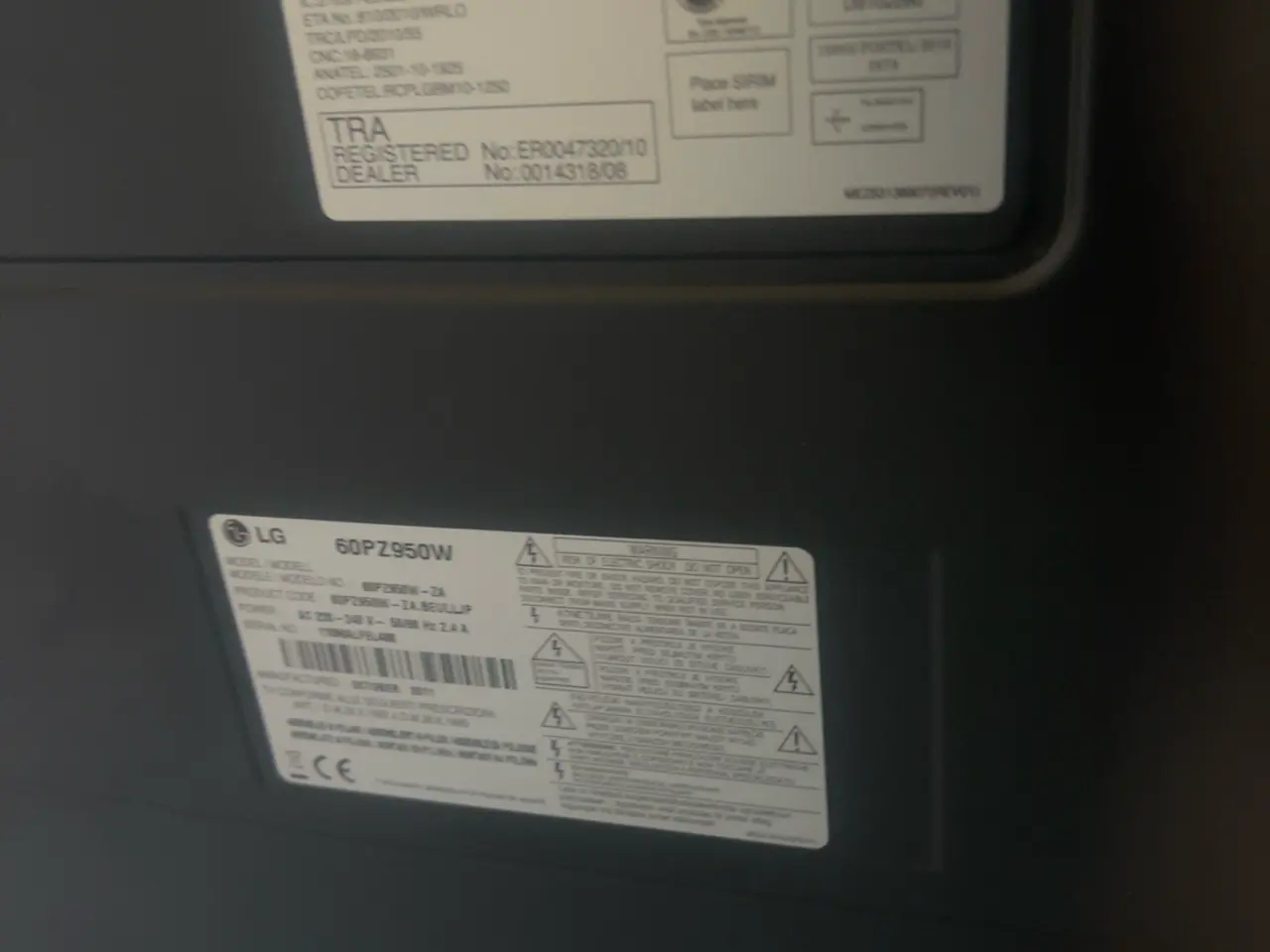 Billede 1 - Billigt LG Fladskærm 60’’ Full HD 3D Plasma-TV  