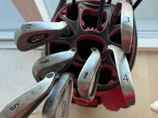 Komplet golfstartsæt - Wilson jern