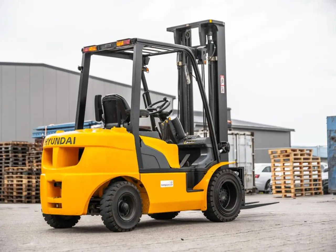 Billede 3 - Hyundai 30D-7 diesel-gaffeltruck - 3000 kg, 4000 mm - brugt