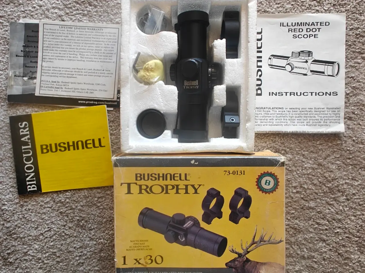 Billede 3 - Bushnell rødpunkt sigte