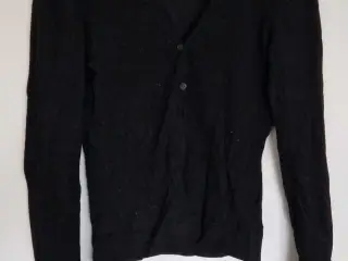 Sort blød bluse