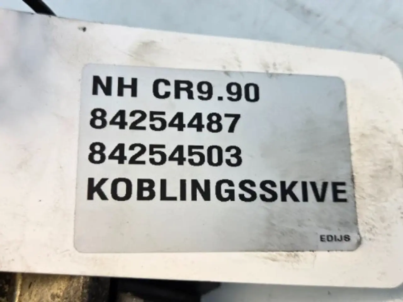 Billede 15 - New Holland CR9.90 Koblingsskive 84254487