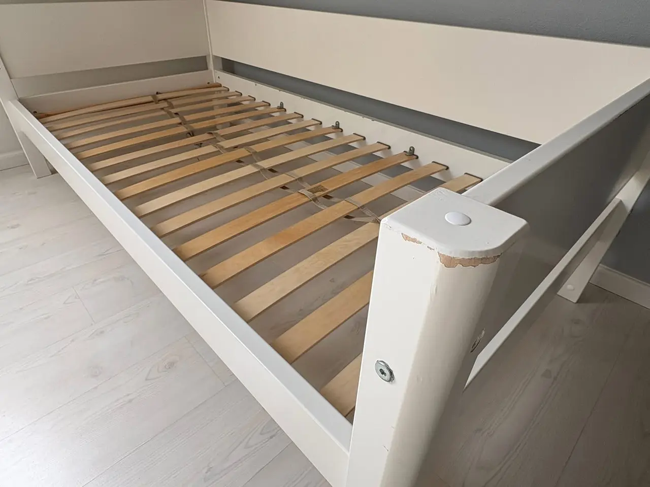 Billede 4 - Flexa White enkelt seng 