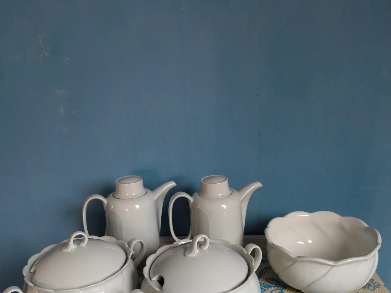 Billede 1 - Vntage porcelæn – Skåle og kander