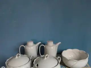 Vntage porcelæn – Skåle og kander