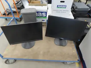 2 stk. skærme - PHILLIPS/LENOVO