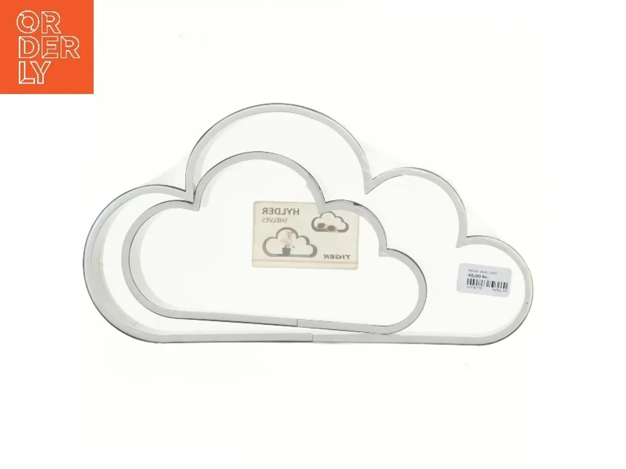Billede 2 - Skyformede hylder fra Tiger (str. 22x12 & 32,5x17 cm)