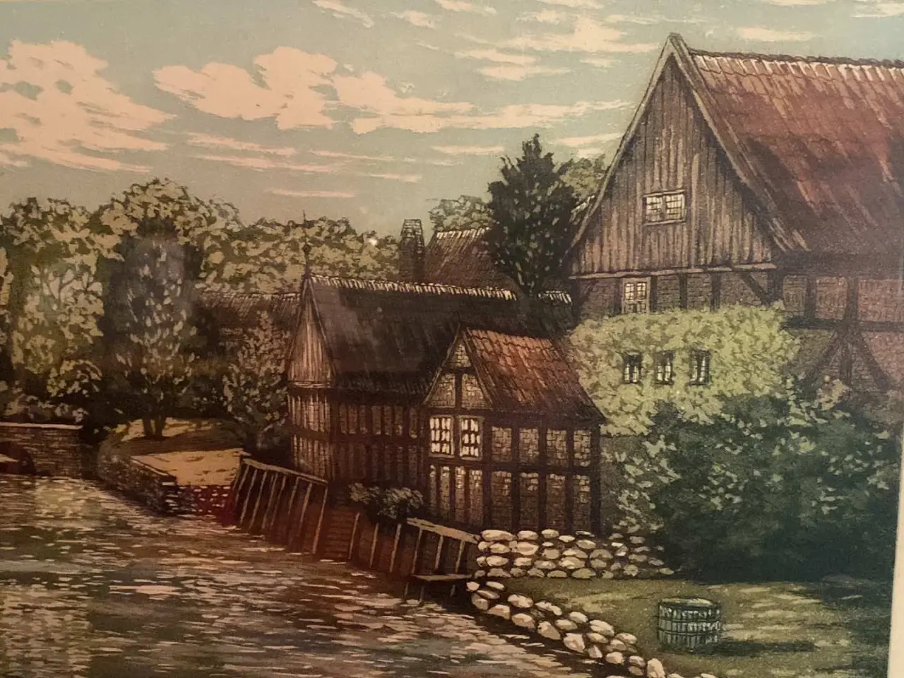 Billede 3 - Billede af mølle å 
