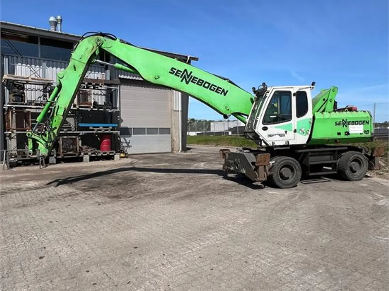 Billede 5 - Sennebogen 818 M - New Engine only 700 hours - Video!