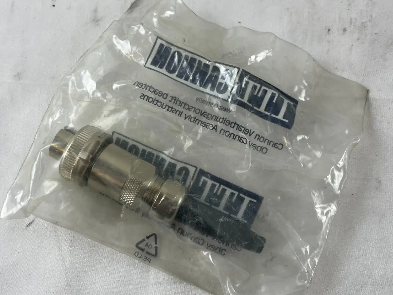 Billede 6 - ITT Cannon Circular stik Plug Metal Field Wireable