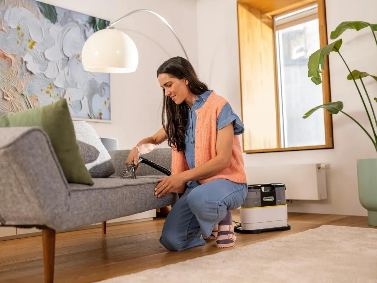 Billede 2 - Kärcher SE 2 Spot Pure tæppe- og møbelrenser 450 W