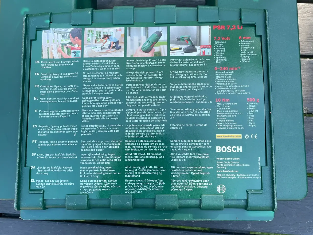 Billede 3 - Bosch PSR 7,2 LI batteriskruetrækker