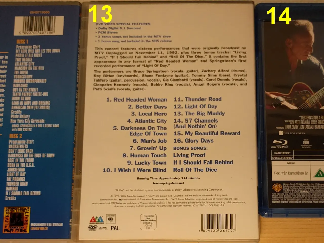 Billede 3 - Bruce Springsteen CD'er / DVD'er / Blu-ray
