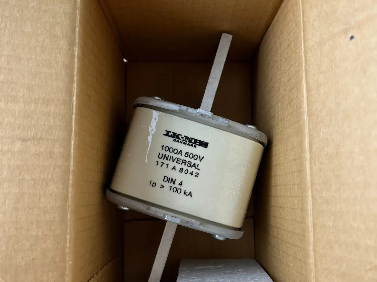Billede 6 - LK-NES 171A8042 DIN 4 Cartridge sikringer 1000A