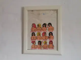 T-shirt i ramme