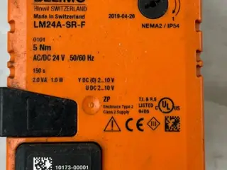 Belimo LM24A-SR-F Rotary Damper Actuator 5Nm AC/DC