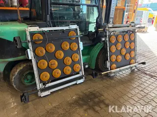 LED lys-/pilskilte 2 Styk