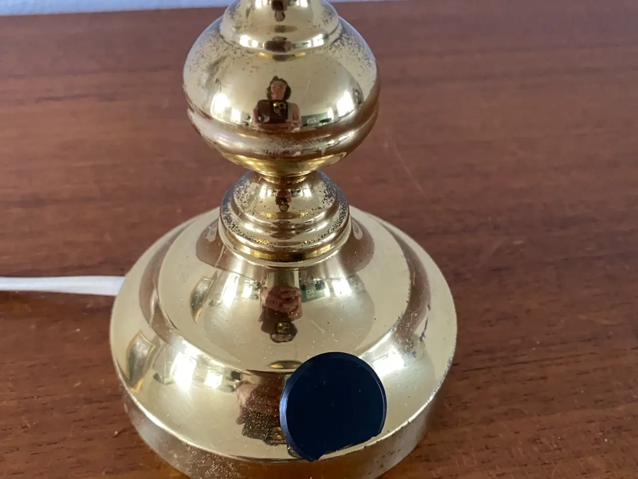 Billede 6 - Bordlampe messing look