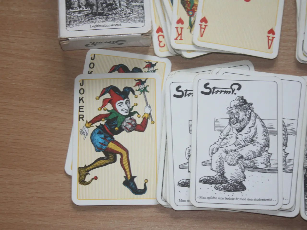 Billede 5 - Storm P spillekort