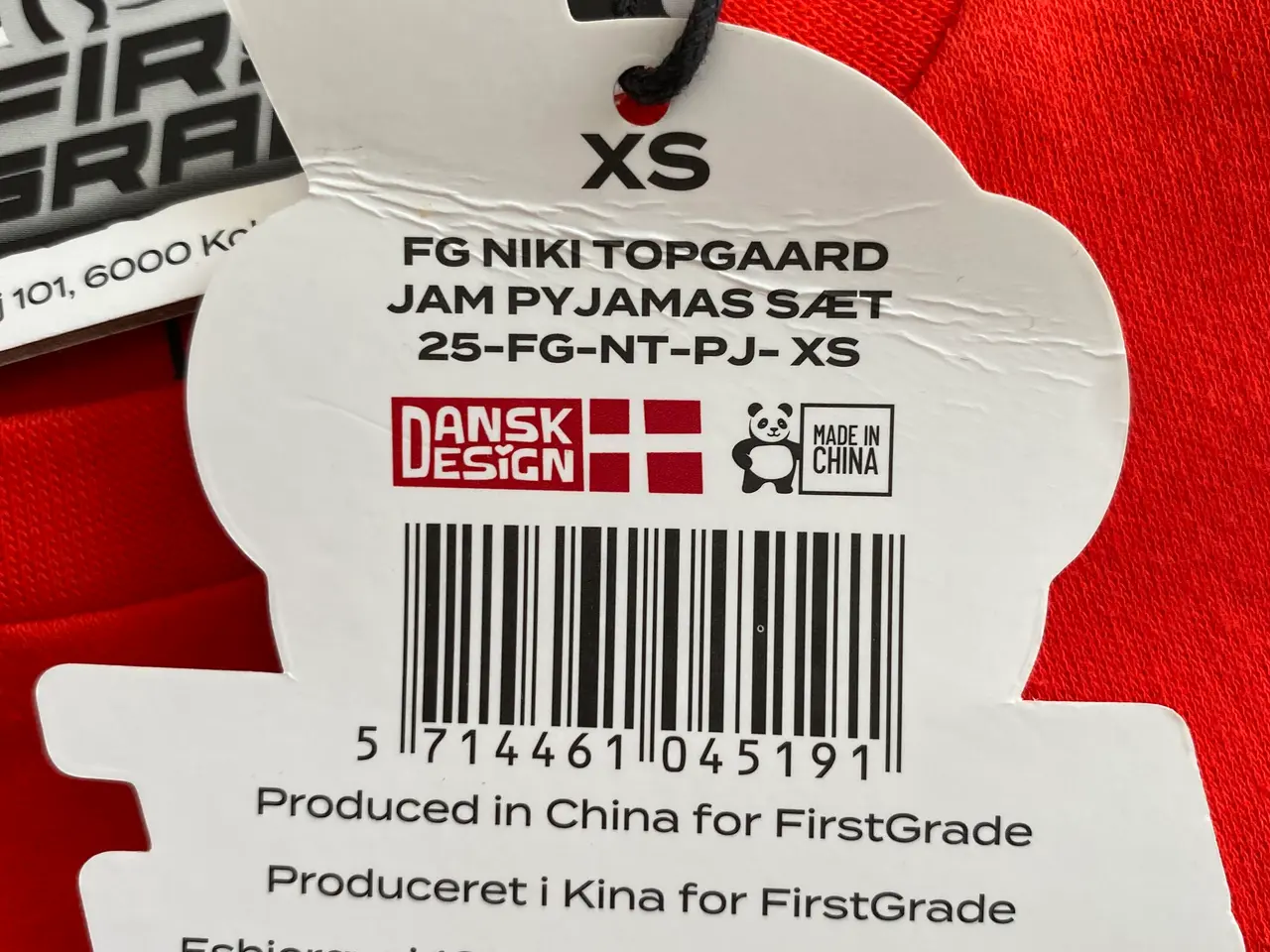 Billede 6 - Junior Pyjamassæt First Grade JAM Niki Topgaard