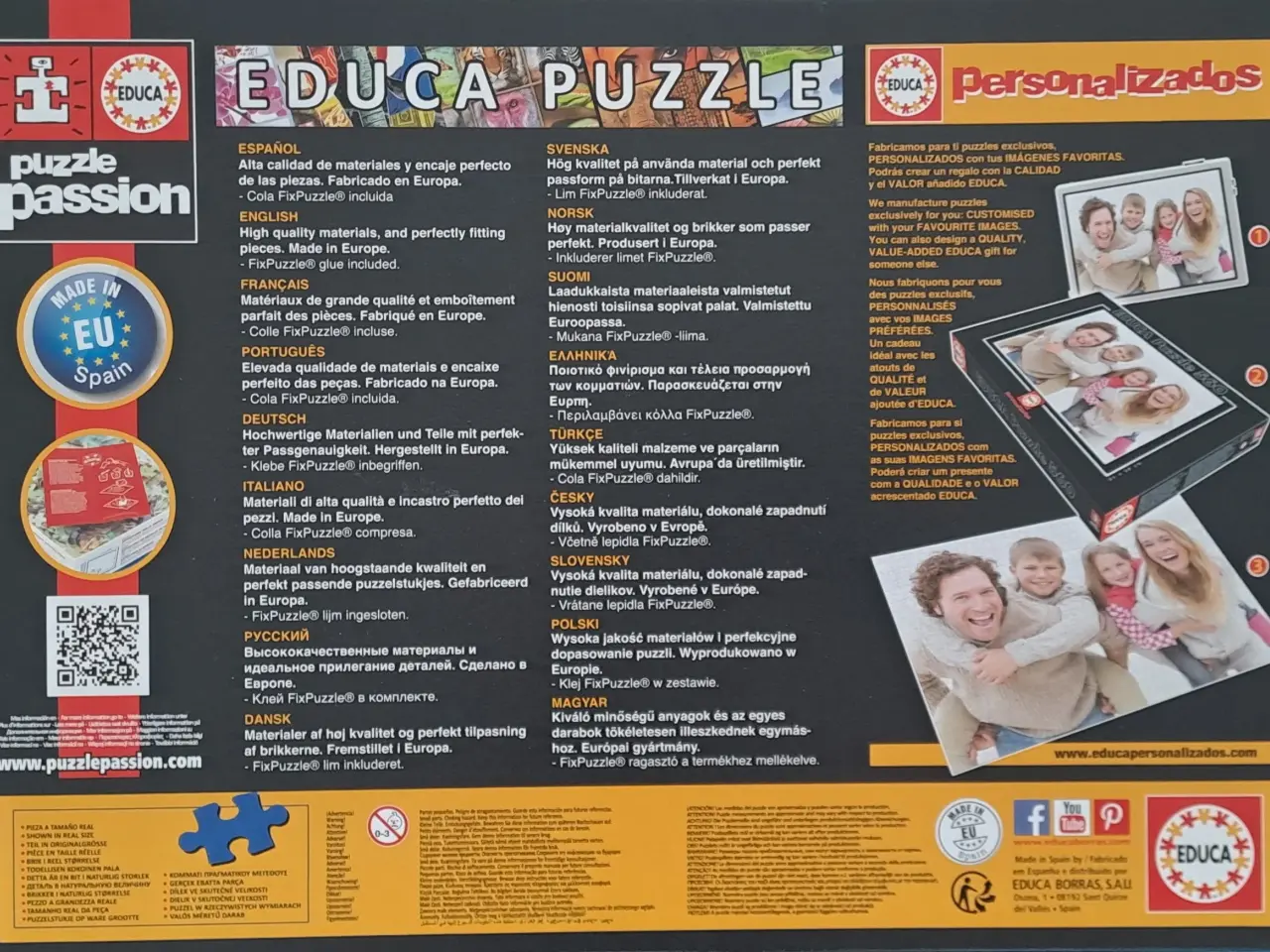 Billede 2 - Educa "Matterhorn bjerget" - 1000 brikker
