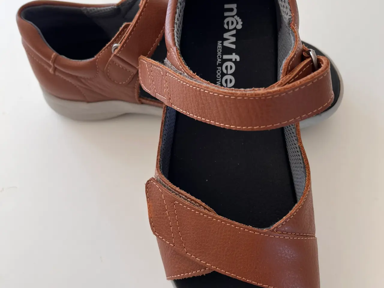 Billede 2 - Damesandal - New Feet med fast bagkap