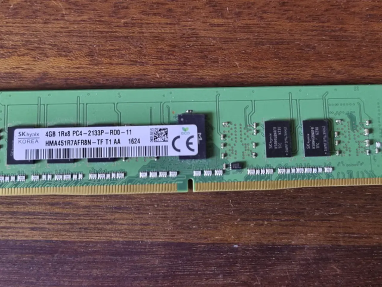 Billede 1 - SK Hynix 4GB ECC DDR4 2133MHz DIMM Stationær RAM