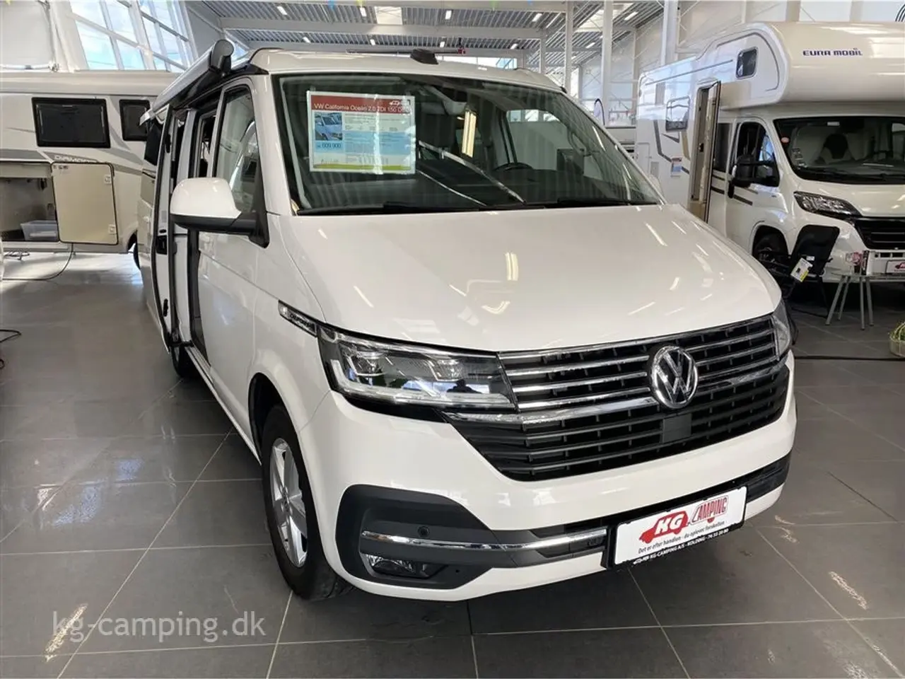 Billede 5 - 2021 - VW California Ocean 2.0 TDI 150 DSG Super velholdt lille California van med DSG gear