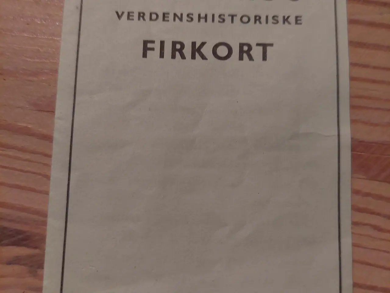 Billede 2 - Vintage Grimbergs Verdenshistoriske Firkort