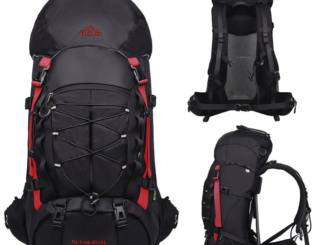 Billede 1 - Hi-Trek Damerygsæk 50L (45+5) Air Camino: Letvægts