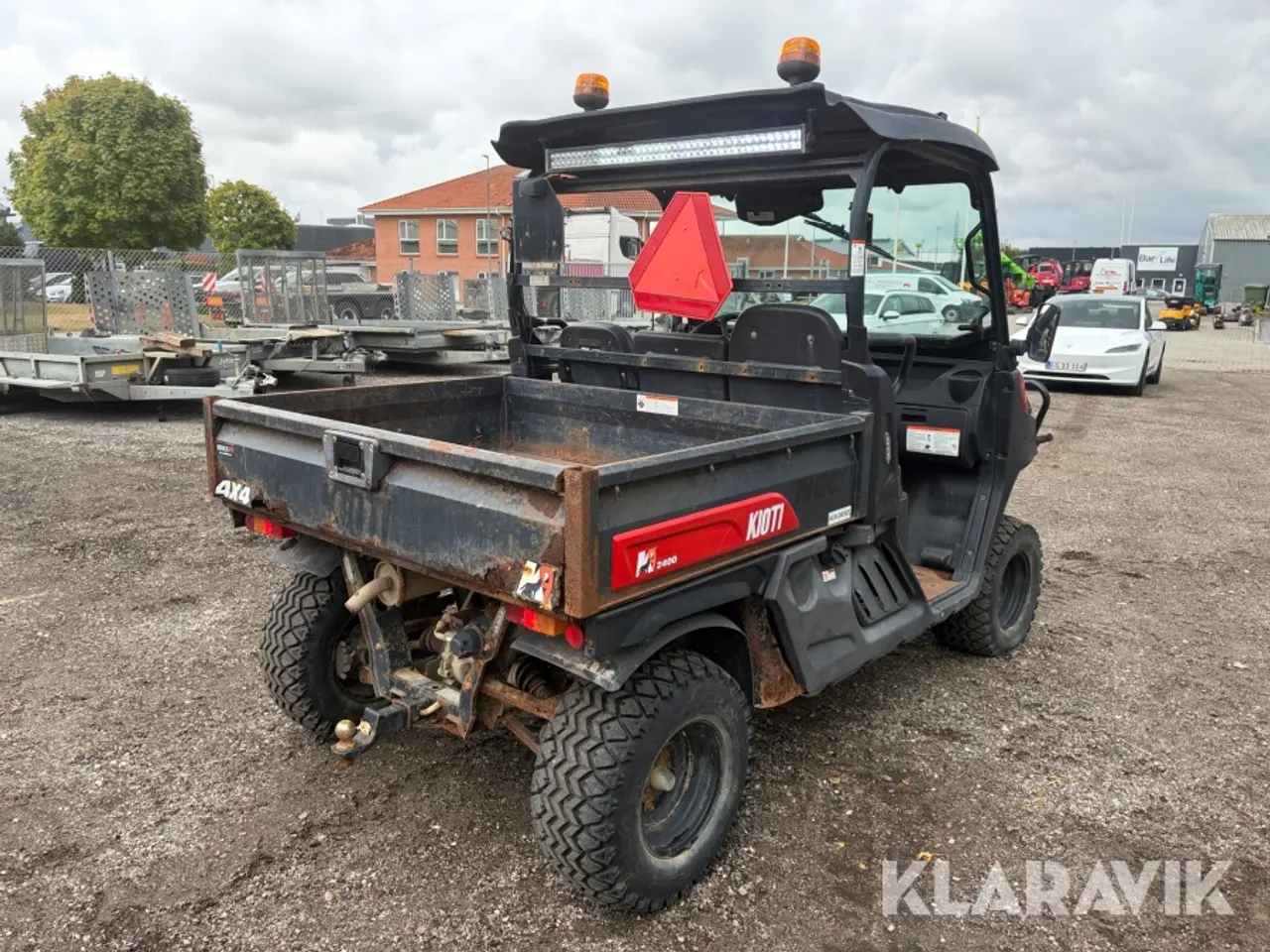 Billede 5 - Utv Kioti K9 2400 med hydraulisk tiplad