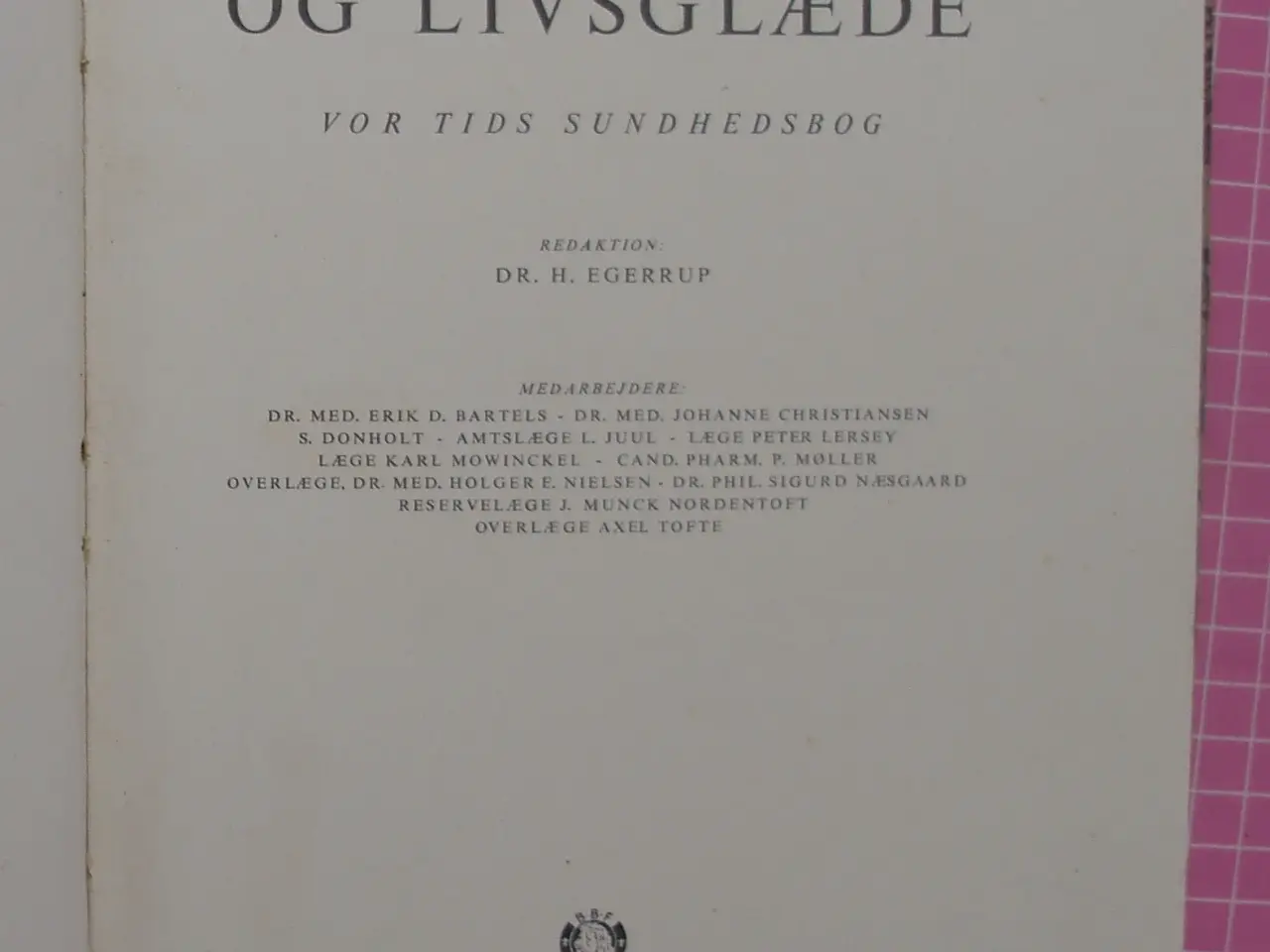 Billede 2 - Sundhed og Livsglæde 1945