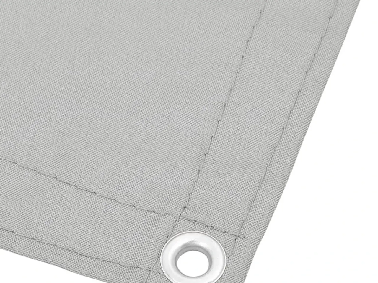 Billede 4 - Altanafskærmning 90×600 cm - 100 % polyester, lysegrå