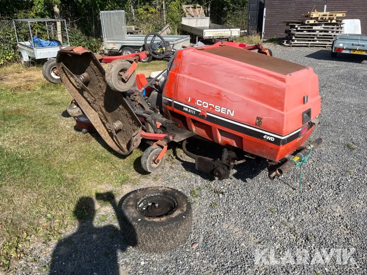 Billede 4 - Græsslåmaskine Jacobsen HR-5111 4x4