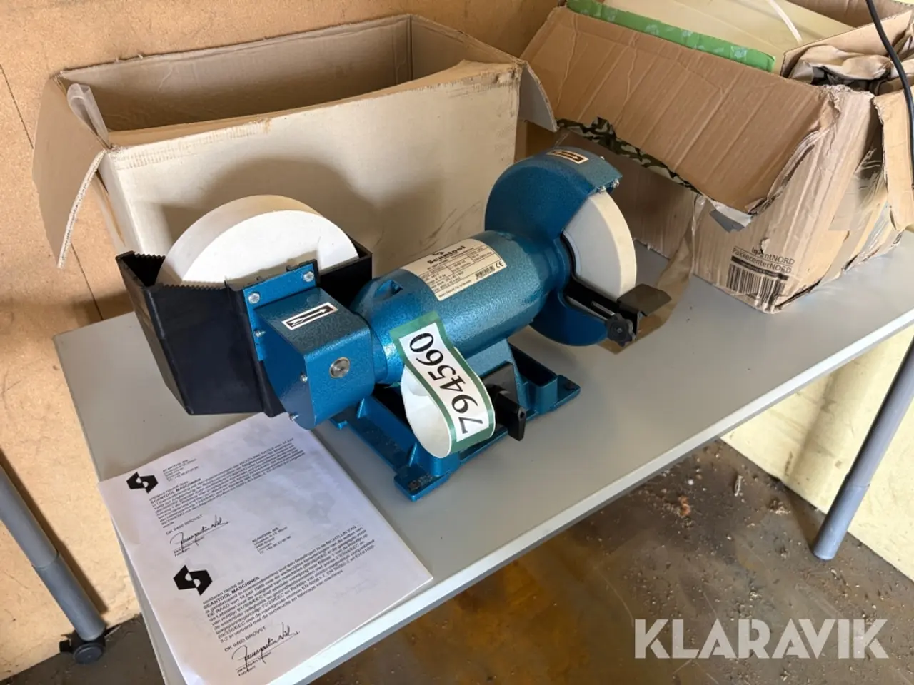 Billede 3 - Slibemaskine Scantool DC 200T Kombi