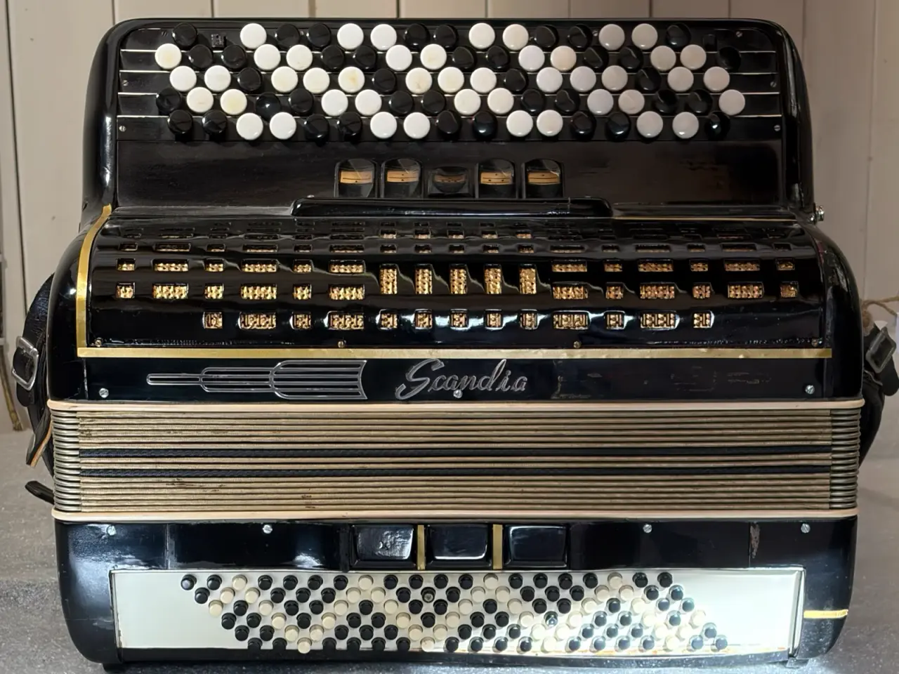 Billede 6 - Scandia knapharmonika – velholdt og velspillende