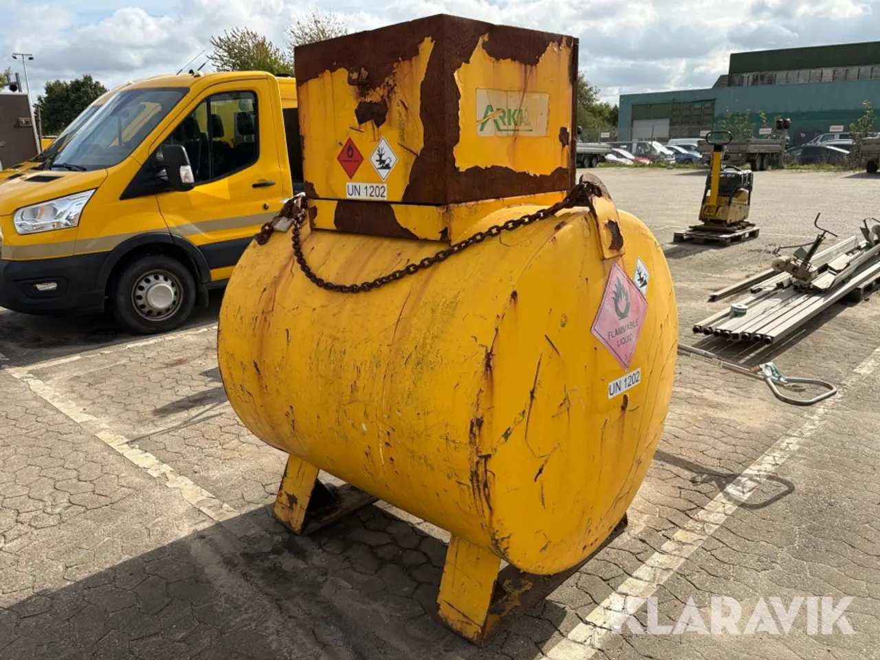 Billede 5 - Dieseltank Roug - 1400L